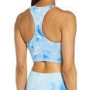 Zella  Live In Spray Dye Racerback Bra in blue Photo 1