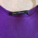 American Vintage Nwt purple knitted tank top with built in turtleneck shrug Photo 2