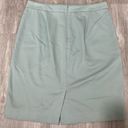 CAbi  | Blue Green Teal Pencil Skirt | Size 6 Photo 1