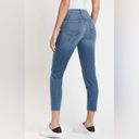 L'Agence L’Agence Women Light Blue Jeans Size 25 Pre-Owned Raw Hem Photo 2