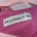 Hello Molly Pink One Shoulder Dress Photo 4