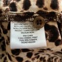 White Stag  Cheetah Top Blouse Photo 5