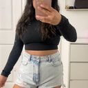 ZARA High Waisted Denim Shorts Photo 0