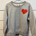 Cynthia Rowley Text Me When You Get Home Grey Crewneck Photo 1