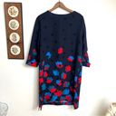 Boden USA Boden Rachel Leaf Print Shift Dress size 10 Photo 4