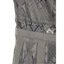 Foxiedox  Women's One Shoulder Sleeveless Juliet One Lace Gown Black Size Small Photo 8