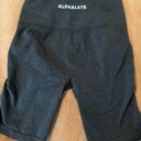 Alphalete Seamless Biker Short - Galaxy Grey Photo 4