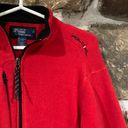Polo Vintage Red/Black  Ralph Lauren Embroidered Zip Up Sweatshirt Jacket Photo 1
