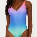 Beach Riot Reese One-Piece Swimsuit in High Tide Ombre L Photo 0