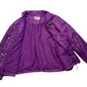 Woman Within * Jacket Womens Plus 2X Purple Lightweight Casual Windbreaker Coat Photo 2