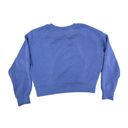 Lululemon  Softstreme Perfectly Oversized Cropped Crew Pullover Water Drop Blue 2 Photo 1