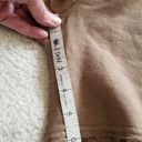 Good American  Raw Edge Hem Sweat Shorts Color: PUO1 Brown/Tan Size 2 = M Photo 8