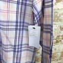 Equipment NWT  femme plaid cotton button down Photo 1