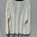 American Eagle NWT AE Oversized Cable Knit Button-Up Cardigan Size M Photo 5