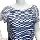 ECI Beige by  Women’s 10 navy and white polka dot sheath Ombre Dress Photo 1