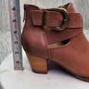 Vionic  Rory Bootie Womens Size 6.5 Brown Leather Buckle Western Bohemian Boho Photo 6