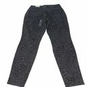 Style & Co  Wild Puma Curvy Skinny Jeans Animal Print Colored Denim Black Gray 10 Photo 15