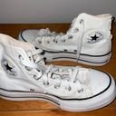 Converse White Chuck Taylor All Star Platform Canvas High Top Photo 6