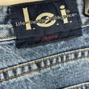 LEI Vintage 90's Y2K Low Rise Flare Leg Studded Jeans size 3 Blue Photo 2