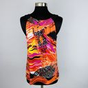 AB Studio  Womens Medium M Multicolor Patterned Tank Top Sleeveless Photo 3