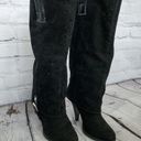 Qupid  Black Riding Boots Photo 0