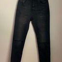 One Teaspoon One x  Freebird II Distressed Black Skinny Jeans Women's 25 Photo 3