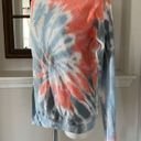 Mango Dreamsicle Sweatshirt Tie Dye Cozy Cotton Blend Loungewear  Surf Size S NWT Photo 4