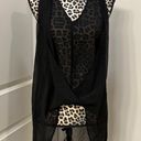 G by Guess cross over high low asymmetrical sleeveless tank top blouse Photo 0