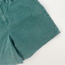 Universal Threads Universal Thread High Rise Vintage Bermuda Jean Shorts Green Teal Size 4/27 Photo 3