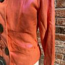 Tracy Reese orange linen blend coat with pink sheen / 8 / NEW WITH TAGS Photo 2