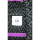 CAbi  Fireside Cardigan #3015 Green Black Knit Size Medium Photo 1