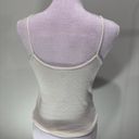 Brandy Melville  Cream Heart Tank Top Photo 1