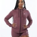 Alphalete  ELMTS ATHLETIC JACKET Women's Interlock Knit Full-Zip Jacket Photo 2