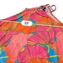 Trina Turk NWT  Milan Gingko floral halter maxi dress pink blue orange size XL Photo 6