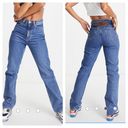 Weekday NWT  Star Cut Out High Rise Jeans Photo 1