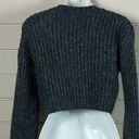 Urban Outfitters  Gray Cropped Cardigan size S Photo 5