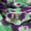 ASOS  Sweatshirt Womens 4 Rolling Stones Purple Green Tie Dye Silver Glitter Lips Photo 5