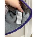 Patagonia  Gray and‎ Purple Synchilla Snap-T Fleece Pullover Women's Medium Photo 2