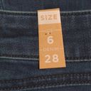 prAna  Buxton Jean Deep Blue Slim Boyfriend Button Fly Organic Cotton 6/28 New Photo 7