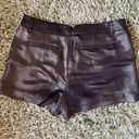 BCBGMAXAZRIA Gold High Waisted Shorts Photo 1