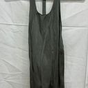 St. Agni  Sleeveless Scoop Neck T-Strap Back Mini Dress Olive Women's Size XS Photo 0