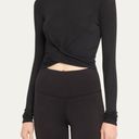 Alo Yoga Alo cross front long sleeve crop top Photo 0