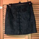 Shinestar Green Velvet Skirt Photo 0