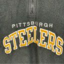 Champion Vintage NFL Pro Line by  Pittsburgh Steelers Embroidered Fleece Pullover Photo 4