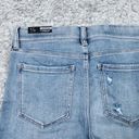 Liverpool  Gia Glider Cruiser Pull On Jean Shorts Size 8 29 Light Wash Blue Photo 3