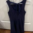 Macy's Navy blue dress Photo 1