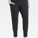 All In Motion NWT  Black High Waist Drawstring Jogger Size M Photo 0
