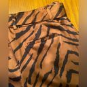 White House | Black Market  Tiger Print 5” High Waisted Belted Satin Shorts Size 2 Photo 8