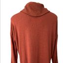 Lou & grey  Super Soft Cowl Neck Sweater, Rust Photo 5