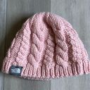 The North Face Chunky Knit Beanie in Pink One Size Photo 3